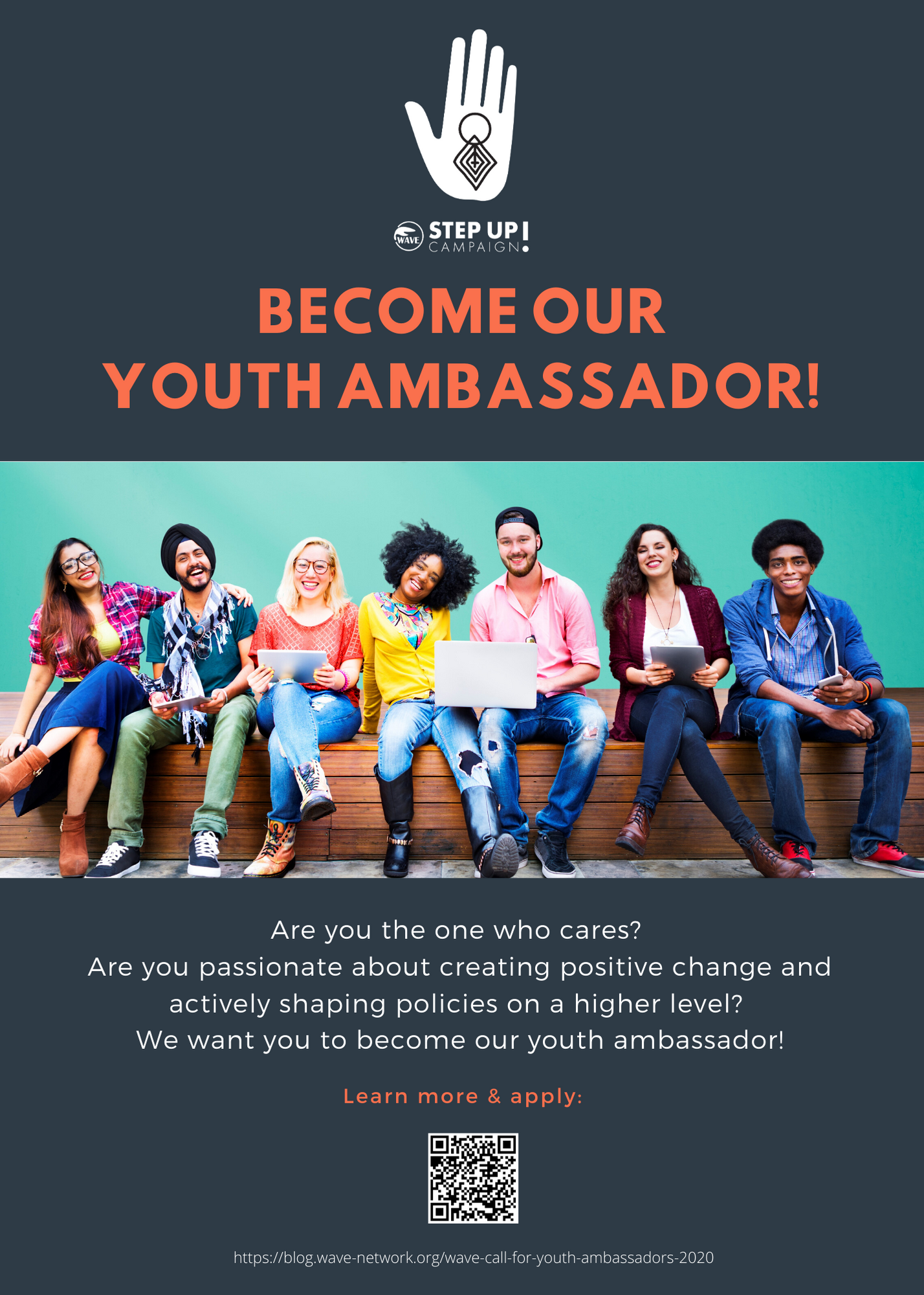 Devino parte din cea de-a doua generație WAVE Youth Ambassadors!