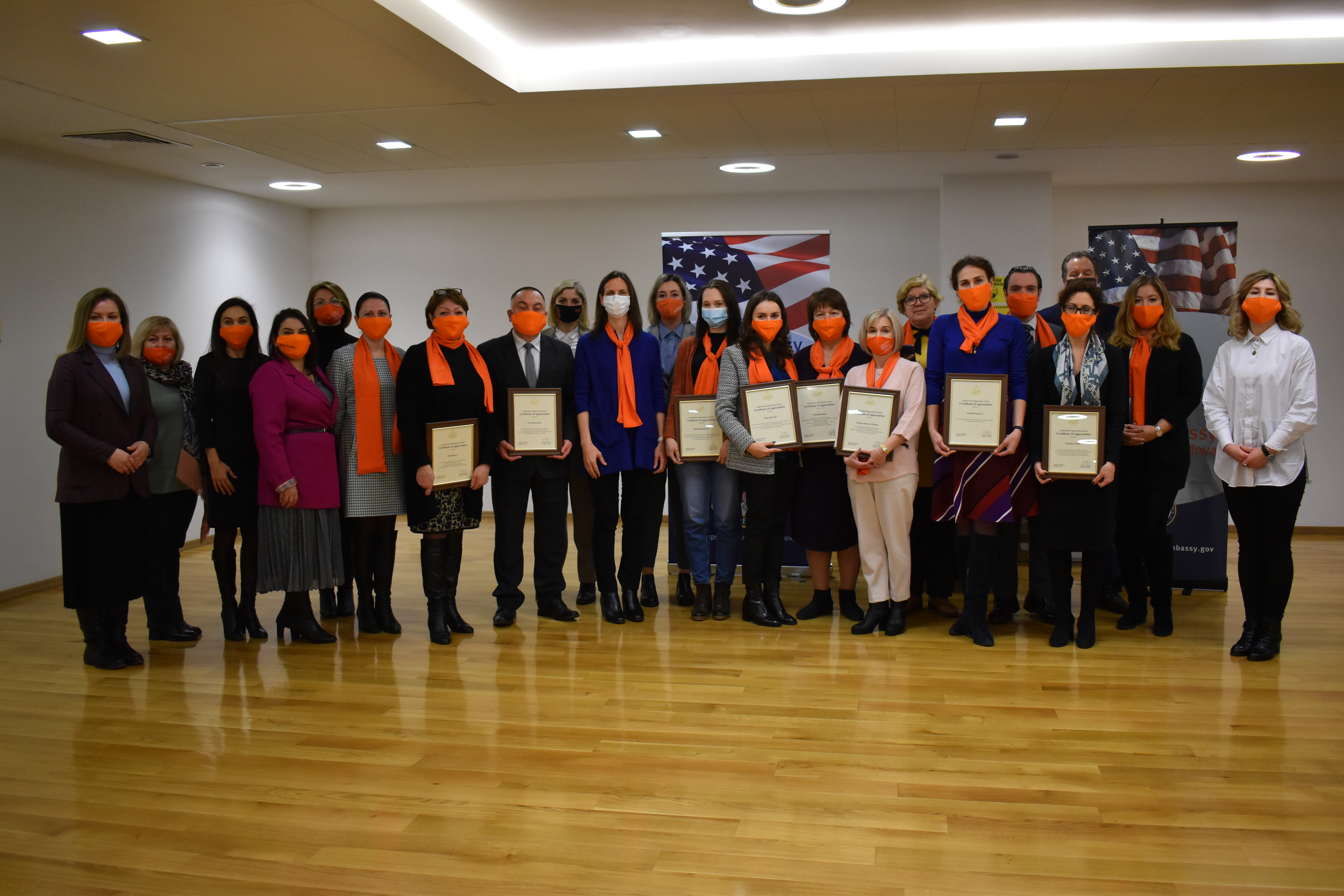 Mai multe persoane din cadrul Coaliției Naționale au fost apreciate de către Ambasada SUA